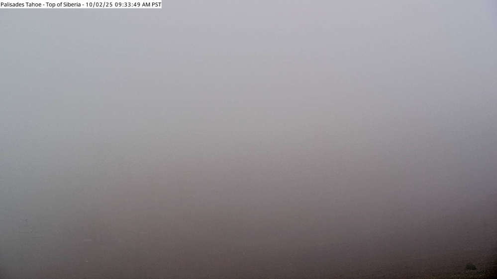 Palisades Tahoe - Siberia Cam