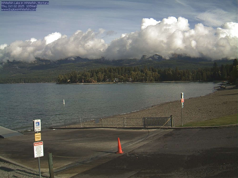 Whitefish - Whitefish Lake webcam