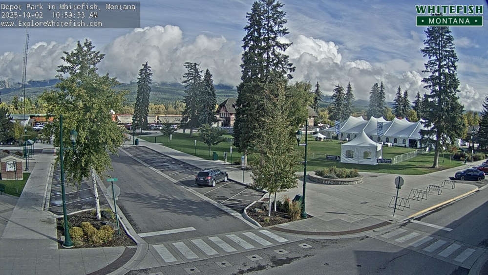 Whitefish - Whitefish Depot Park Webcam