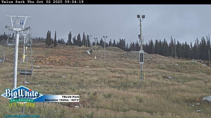 Big White Ski Resort TELUS Park Cam