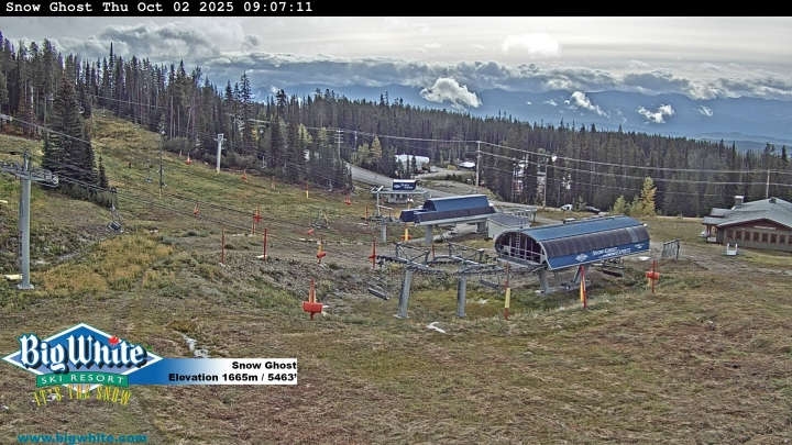 Big White Ski Resort Snow Ghost Cam