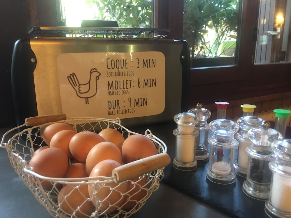 Breakfast buffet