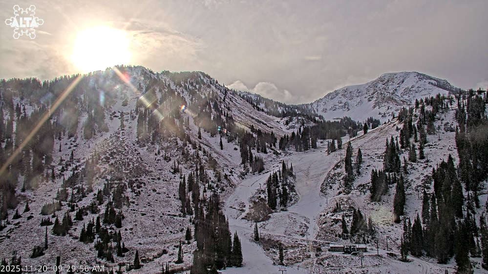 Alta Ski Area - High Rustler Mountain webcam