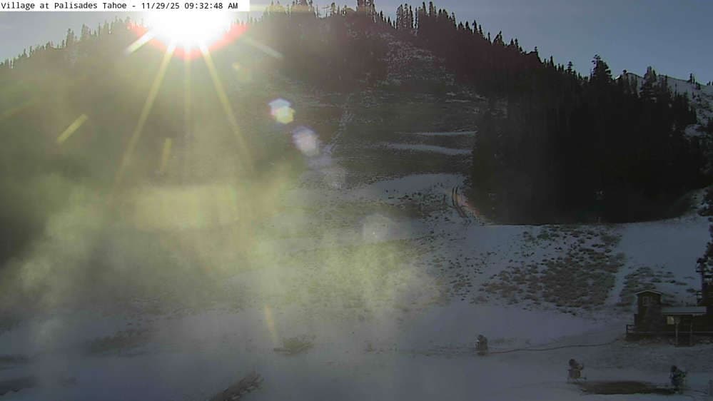 Palisades Tahoe - Olympic Valley Base 6200' Cam
