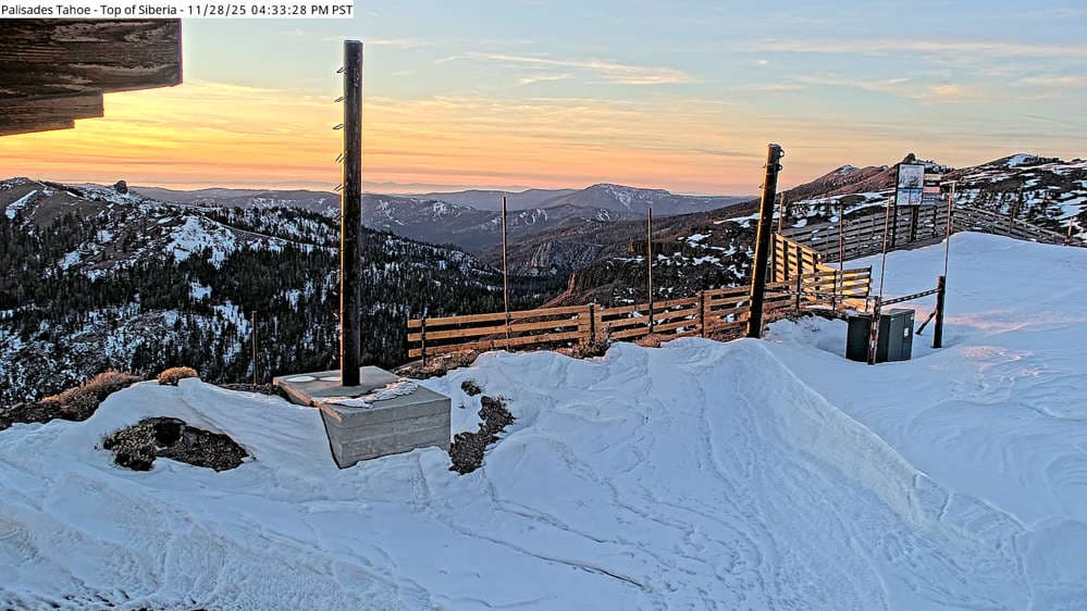 Palisades Tahoe - Siberia Cam