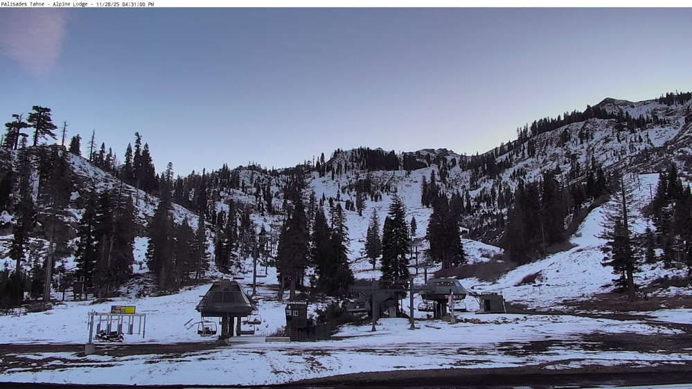 Palisades Tahoe - Alpine Peak Cam