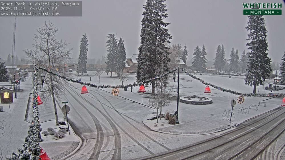Whitefish - Whitefish Depot Park Webcam