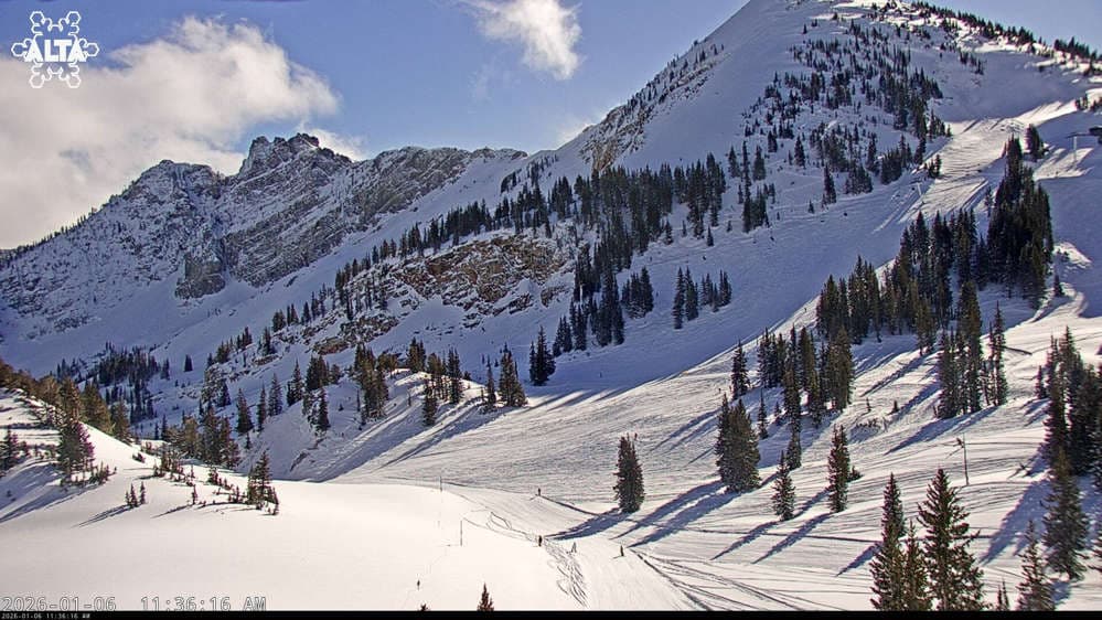 Alta Ski Area - Sugarloaf Peak Mountain webcam