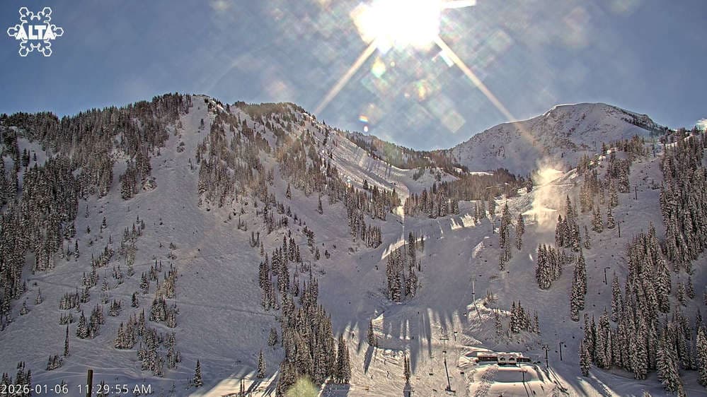 Alta Ski Area - High Rustler Mountain webcam