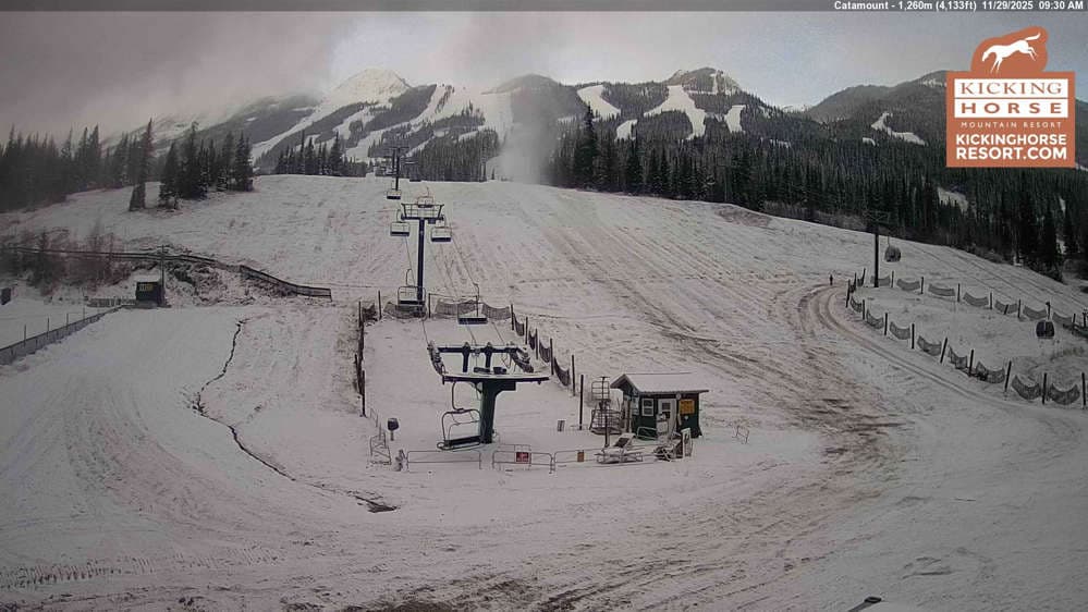 Kicking Horse - Catamount Webcam